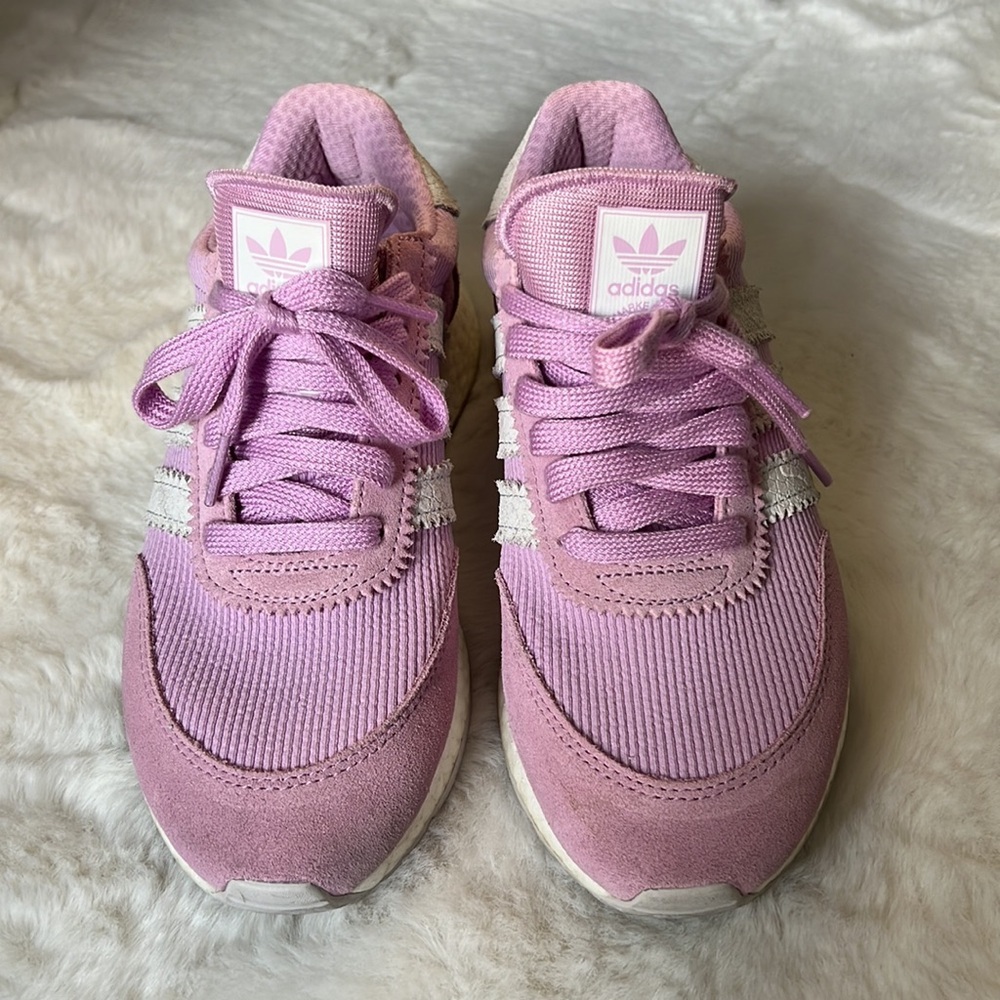 New! Adidas Originals Lilac Boost Lavendar Pink Light Purple Sneakers size 6 - Picture 16 of 17